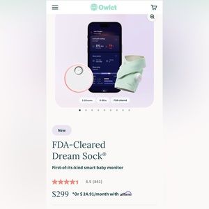 Owlet Dream Sock